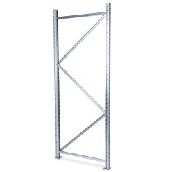 Seitenteil für Weitspannregal H3000 x D0500 mm. Verzinkt - Seitenteile