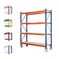 Lagerregal auf Rädern selbst konfigurieren - max. 1200 kg - Lagerregale