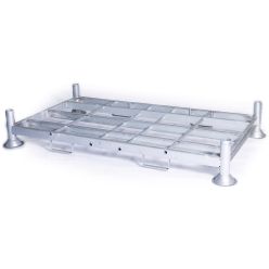 Rungenpalette. Groß. 2000 kg – ohne Rohre - Rungenpaletten