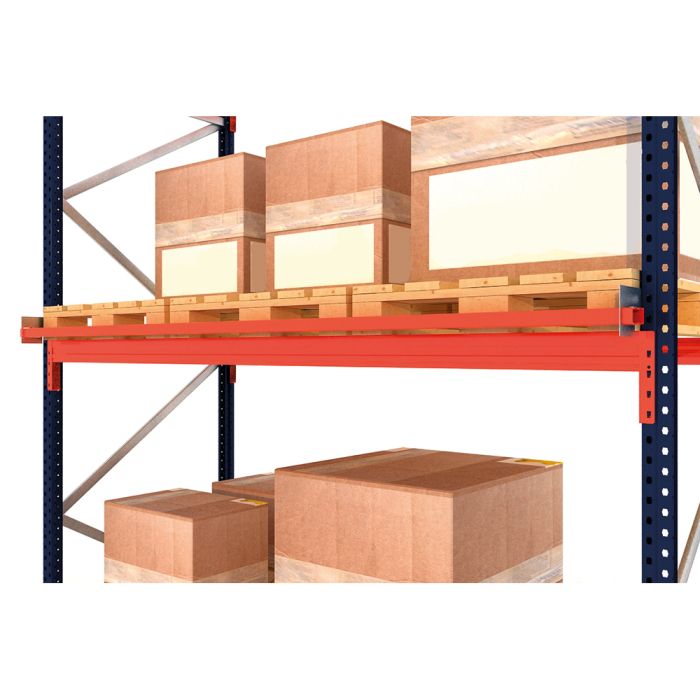 Abstandshalter für Holm L3900 mm. Palettenregal. RAL2004 Pure orange -